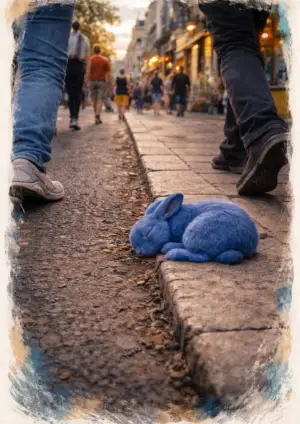 Ceux que l'on ne voit pas - 29,7 x 42 cm