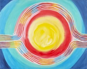 Wave, acrylic on canvas, 100x80cm