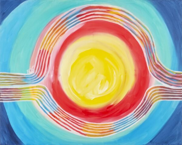 Wave, acrylic on canvas, 100x80cm