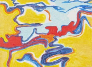 Quicksand, acrylic on canvas, 24x33cm