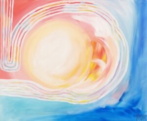 Breath, acrylic on canvas, 60x50cm