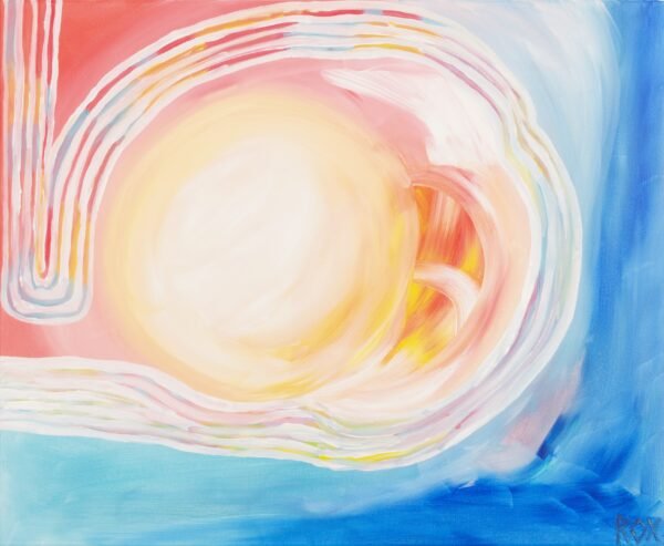 Breath, acrylic on canvas, 60x50cm