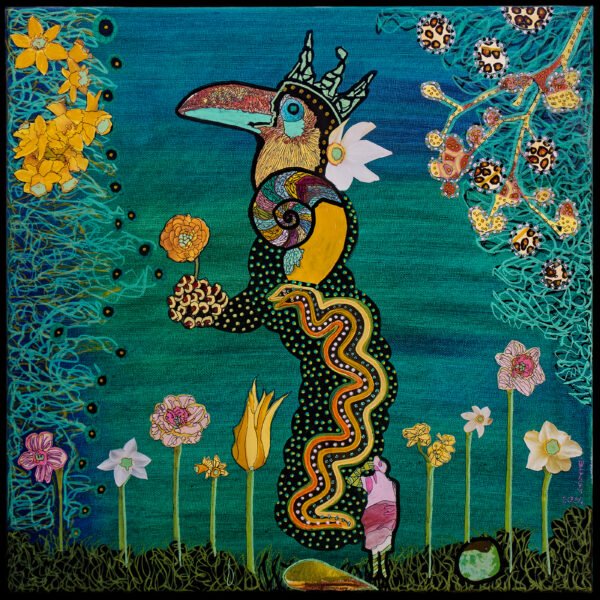 Du totémisme comme ontologie - Tirage d'art en série limitée, numéroté et signé, sur papier fine art Hahnemühle 290 gr - 20x20 cm