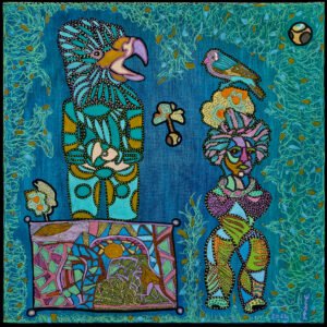 History of structures - Art print in limited series, numbered and signed, on Hahnemühle fine art paper 290 gr - 20x20 cm