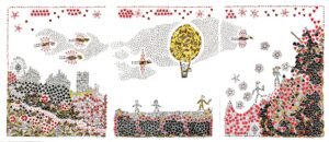 Triptych - The other side of the sea - Limited series art prints, numbered and signed, on Hahnemühle fine art paper 290 gr - 21x29.7 cm (x 3)