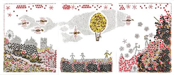 Triptyque - L'autre côté de la mer - Tirages d'art en série limitée, numérotés et signés, sur papier fine art Hahnemühle 290 gr - 21x29,7 cm (x 3)