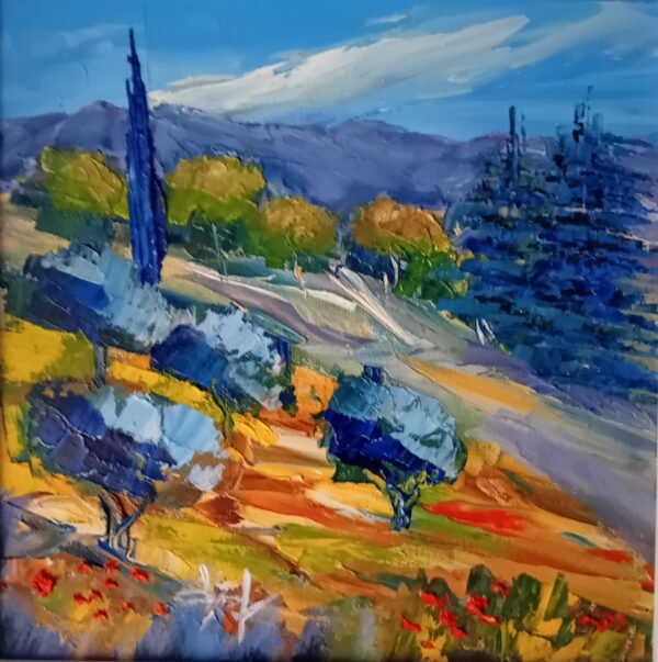 The olive trees of Provence