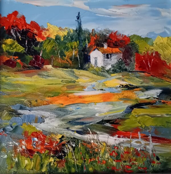 At the edge of the forest