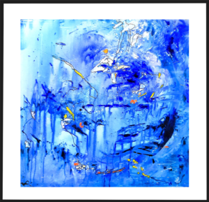 Moana, limited edition art print, numbered and signed, on fine art paper - 20x 19.5cm