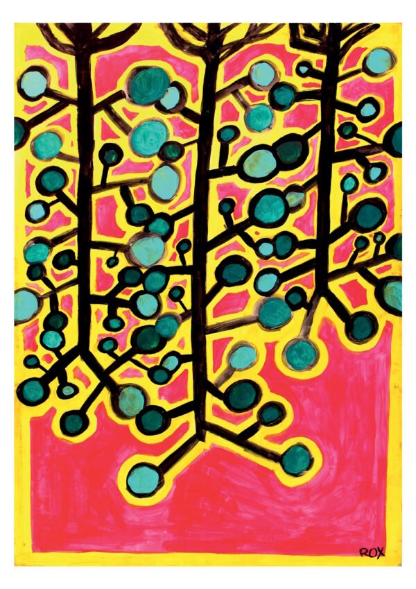 Agora or Cluster Art Print A3 (29.7x42cm)