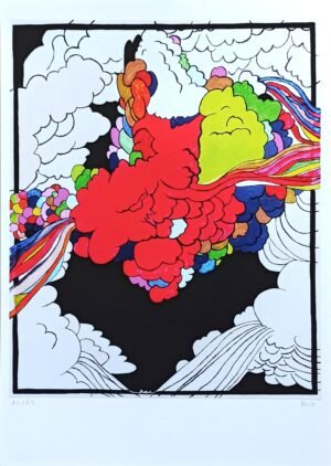 Art Print Les Terres Vagabondes A3 (29.7x42cm)