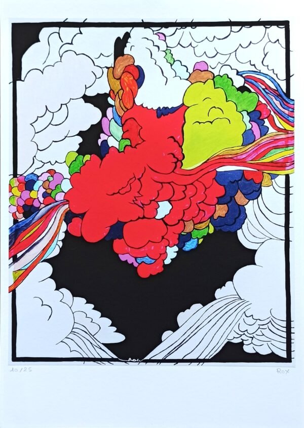 Art Print Les Terres Vagabondes A3 (29.7x42cm)