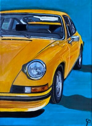 Porsche 911 peinte par Phi-Artiste-Peintre 2025