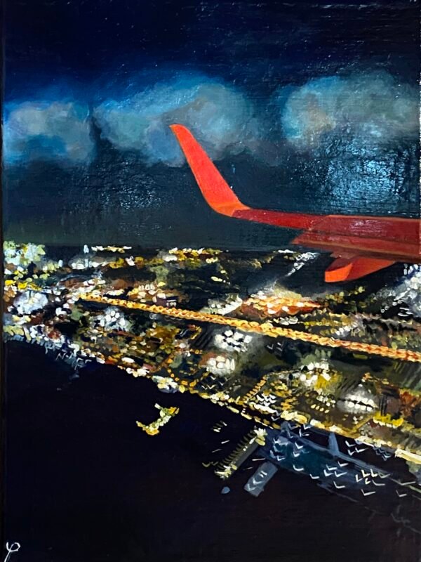 Avion peint par Phi-Artiste-Peintre